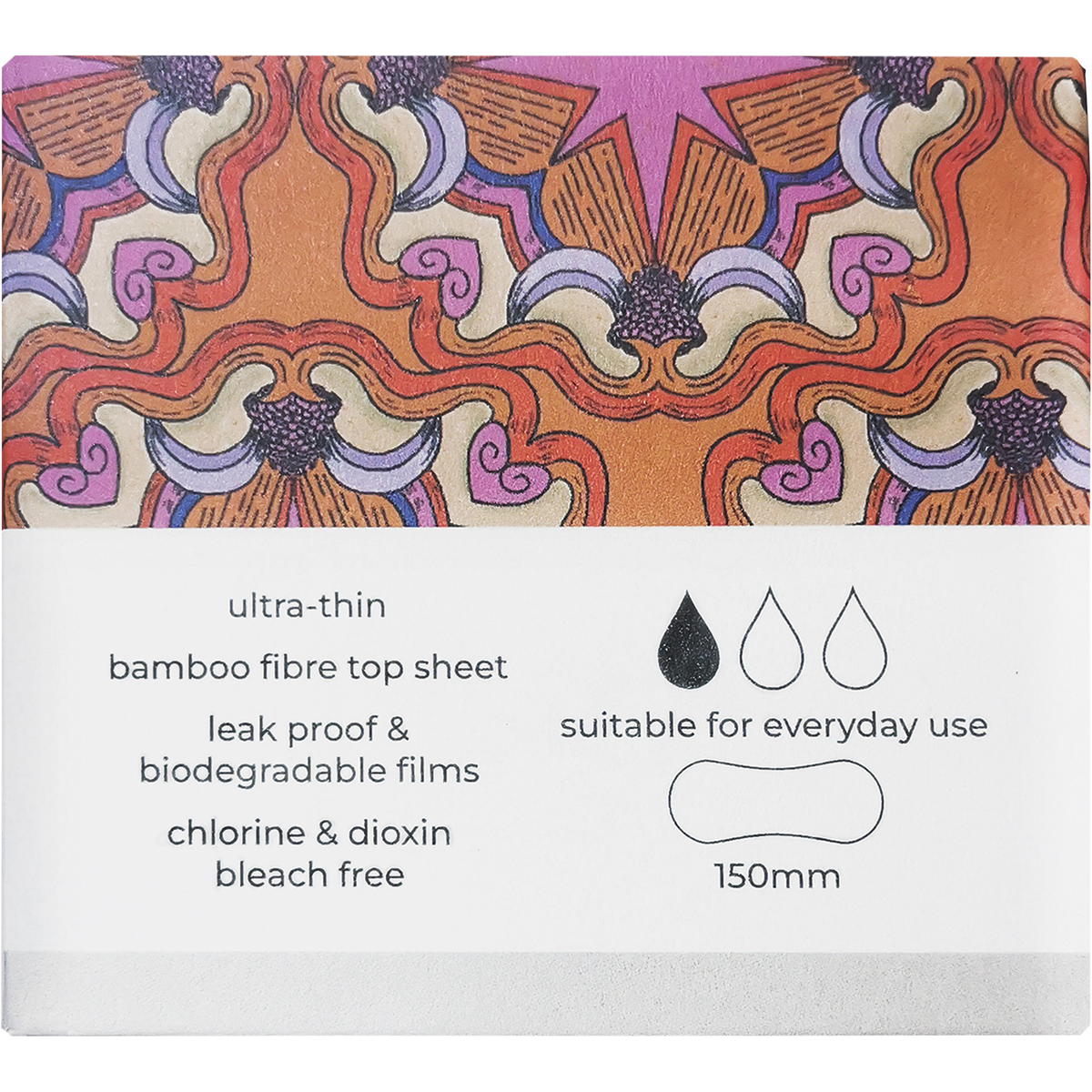 Natural Bamboo Panty Liners Ultra Thin