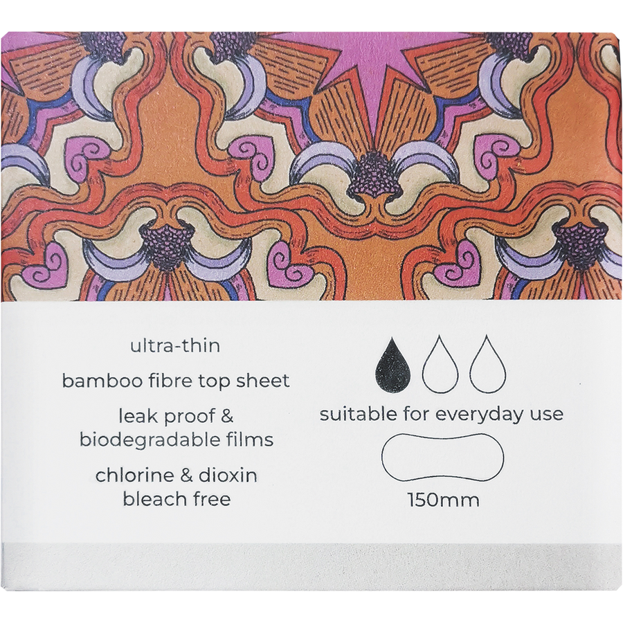 Natural Bamboo Panty Liners Ultra Thin