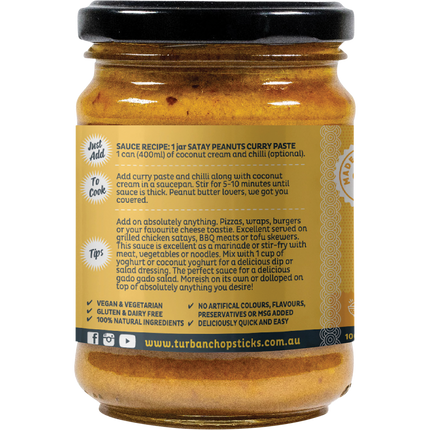 Curry Paste Satay Peanuts