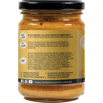 Curry Paste Satay Peanuts