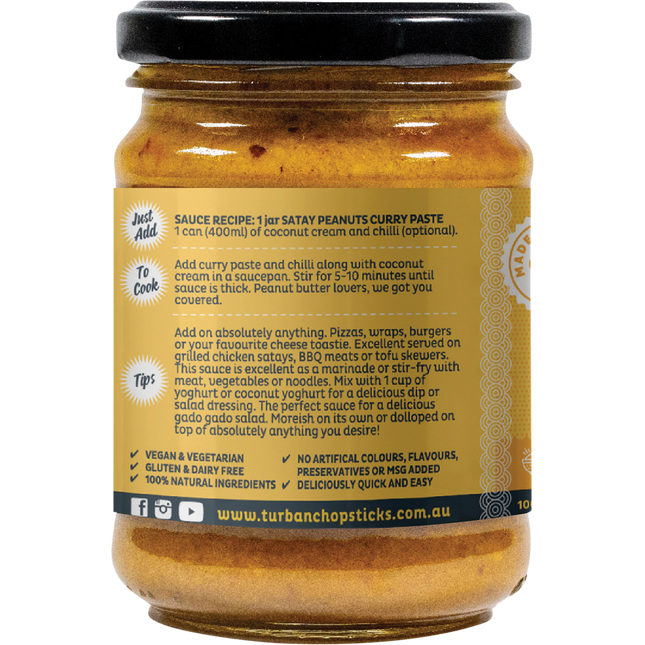 Curry Paste Satay Peanuts