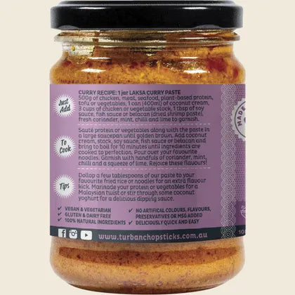 Curry Paste Laksa Vegan