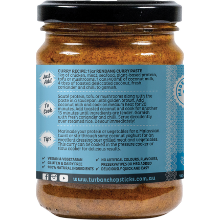 Curry Paste Rendang Curry