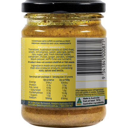 Curry Paste Yellow Curry