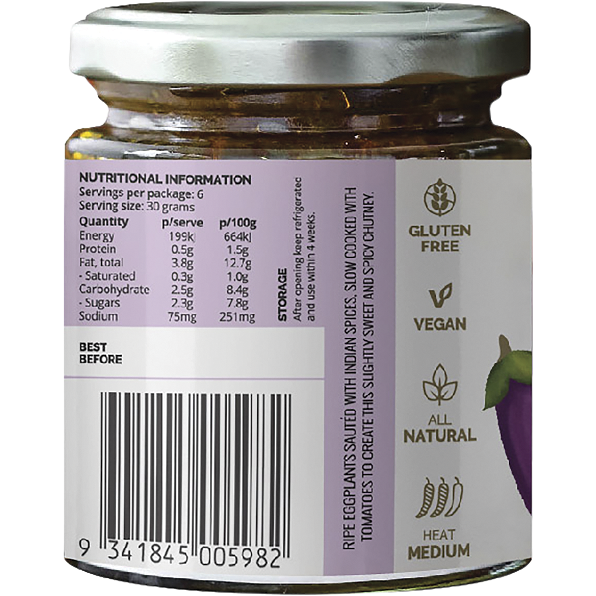 Chutney Eggplant