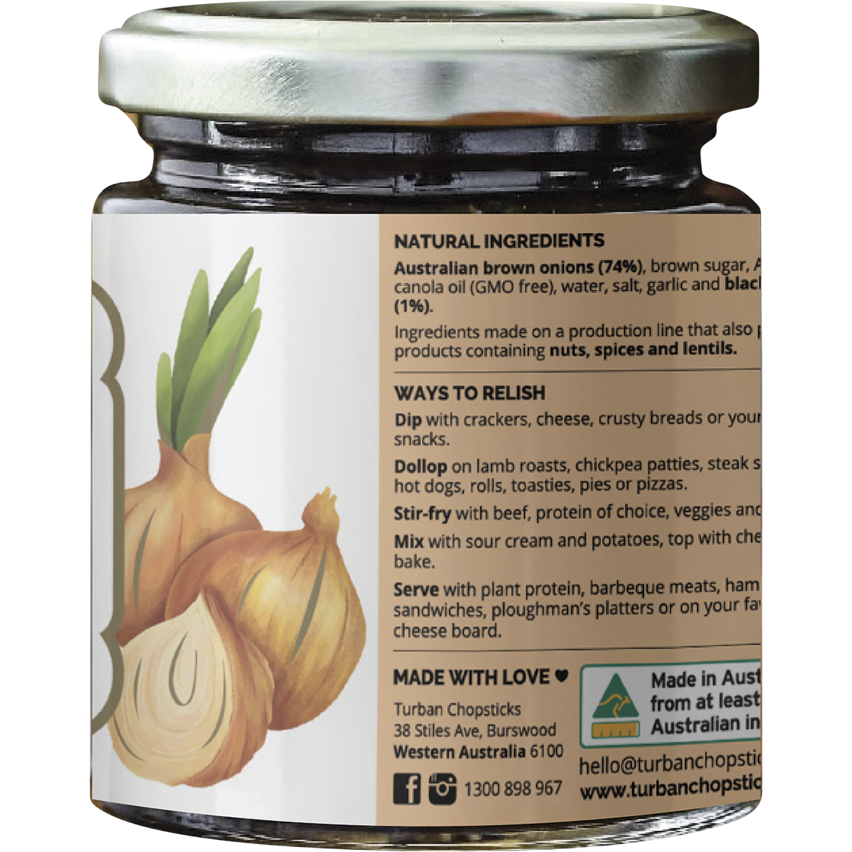 Chutney Onion Pepper