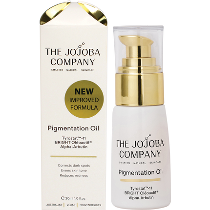 The Jojoba Company Pigmentation Oil for dark spots and uneven skin tone