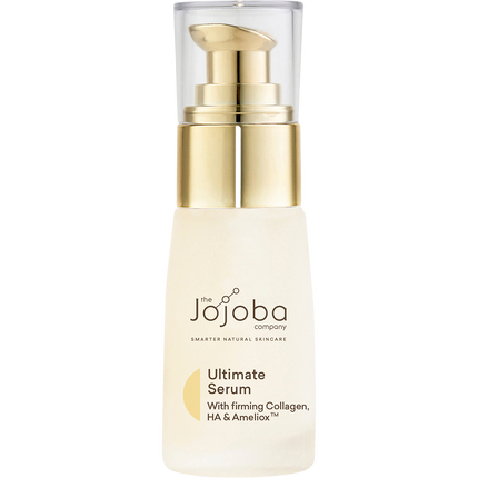 Close up texture of The Jojoba Company Ultimate Serum lightweight anti ageing formula