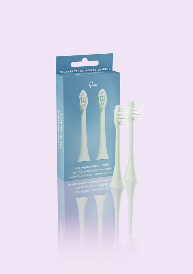 Gem Care Electric Toothbrush Replacement Heads Mint