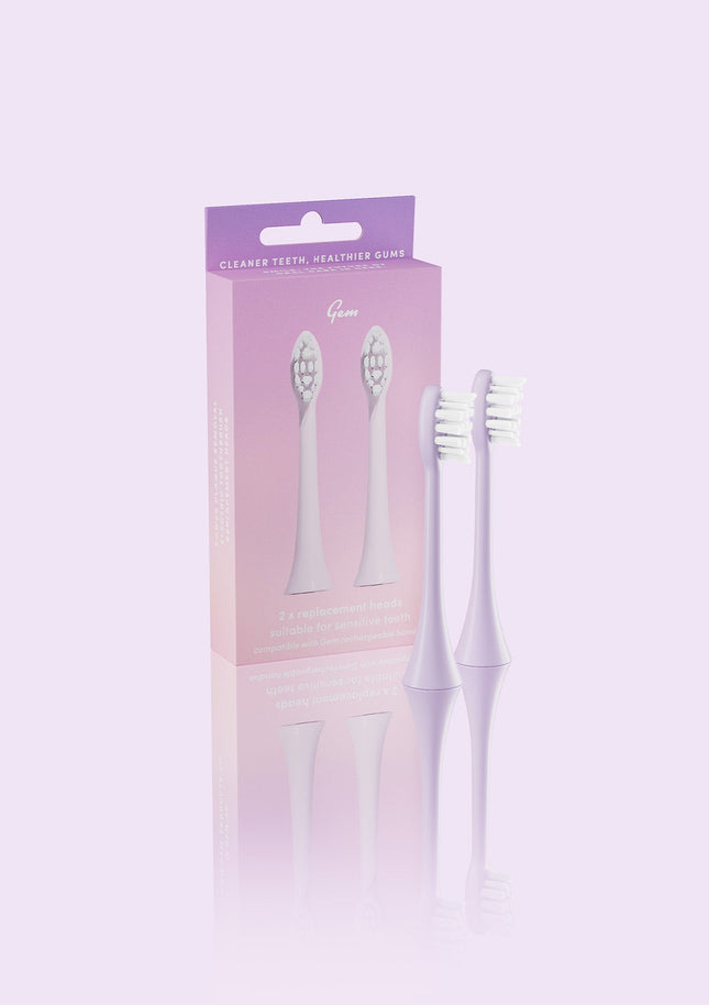 Gem Care Electric Toothbrush Replacement Heads Rose