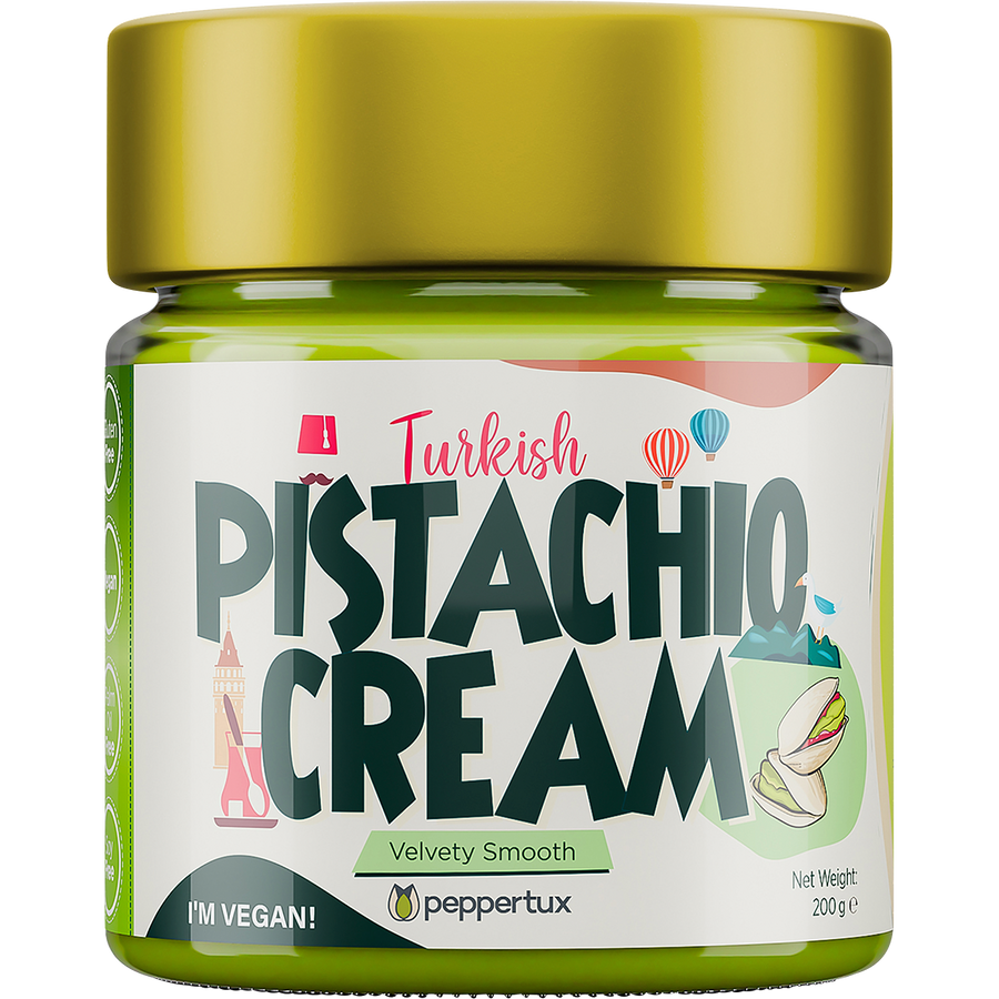 Turkish pistachio cream smooth premium pistachio spread