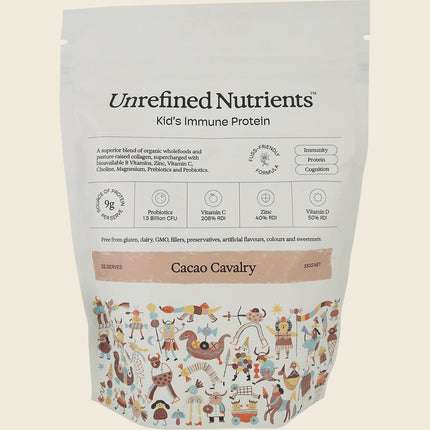 Unrefined Nutrients Kid's Immune Protein Cacao Cavalry 330g