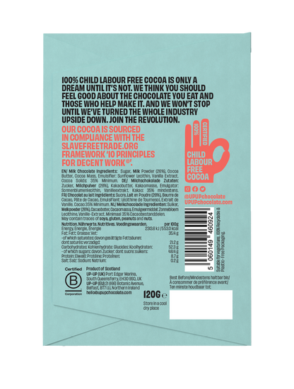Up Up Original Milk Chocolate 130g