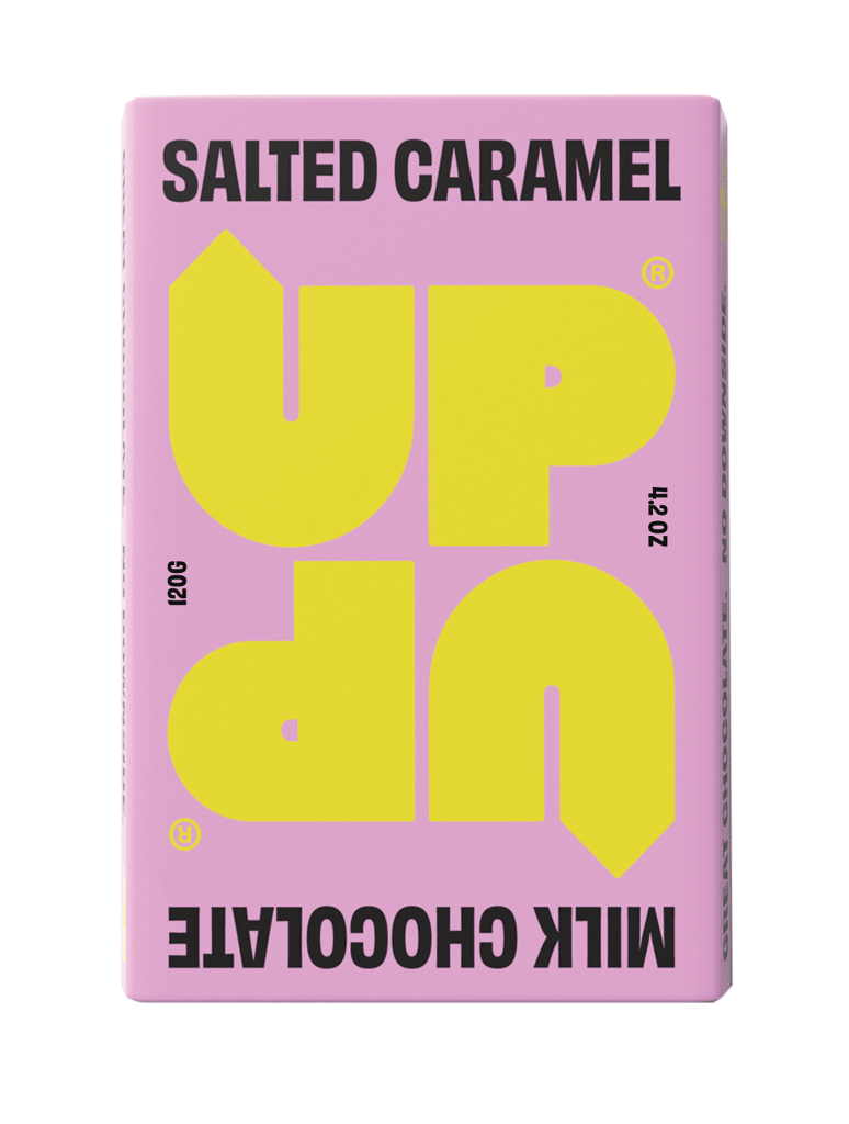 Up Up Salted Caramel Milk Chocolate 130g
