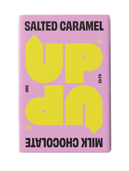 Up Up Salted Caramel Milk Chocolate 130g