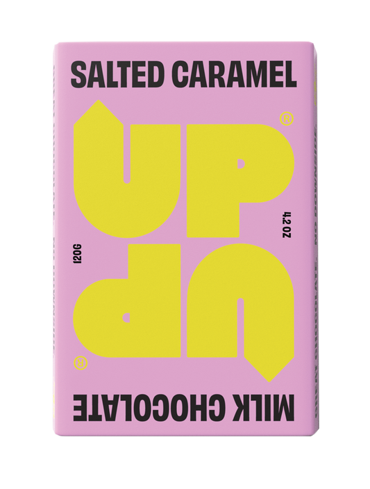 Up Up Salted Caramel Milk Chocolate 130g