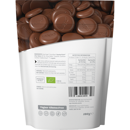 Fine Hazelnut Chocolate Melts