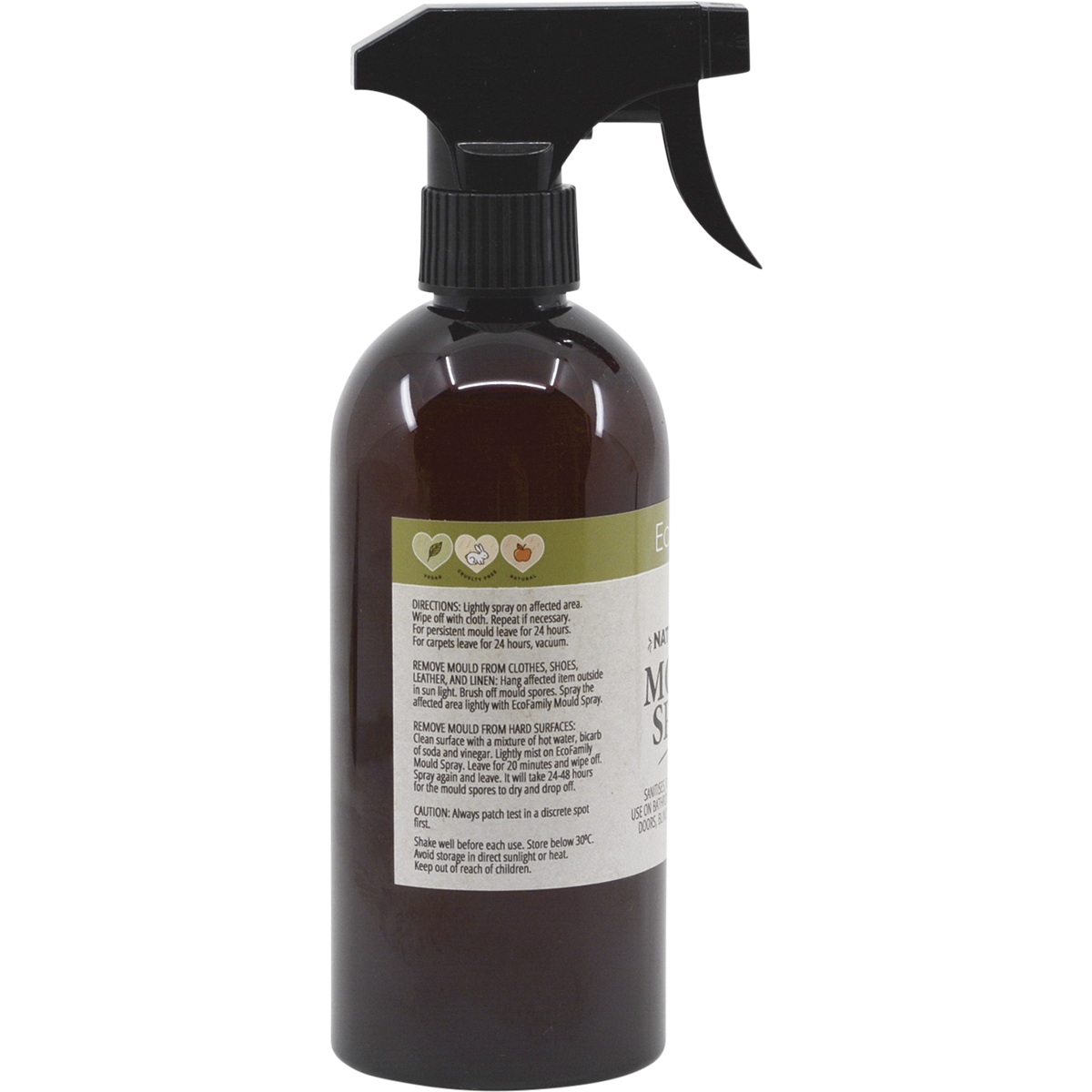 Mould Spray Eco Family Sanitises, Remove Mould &Mildew