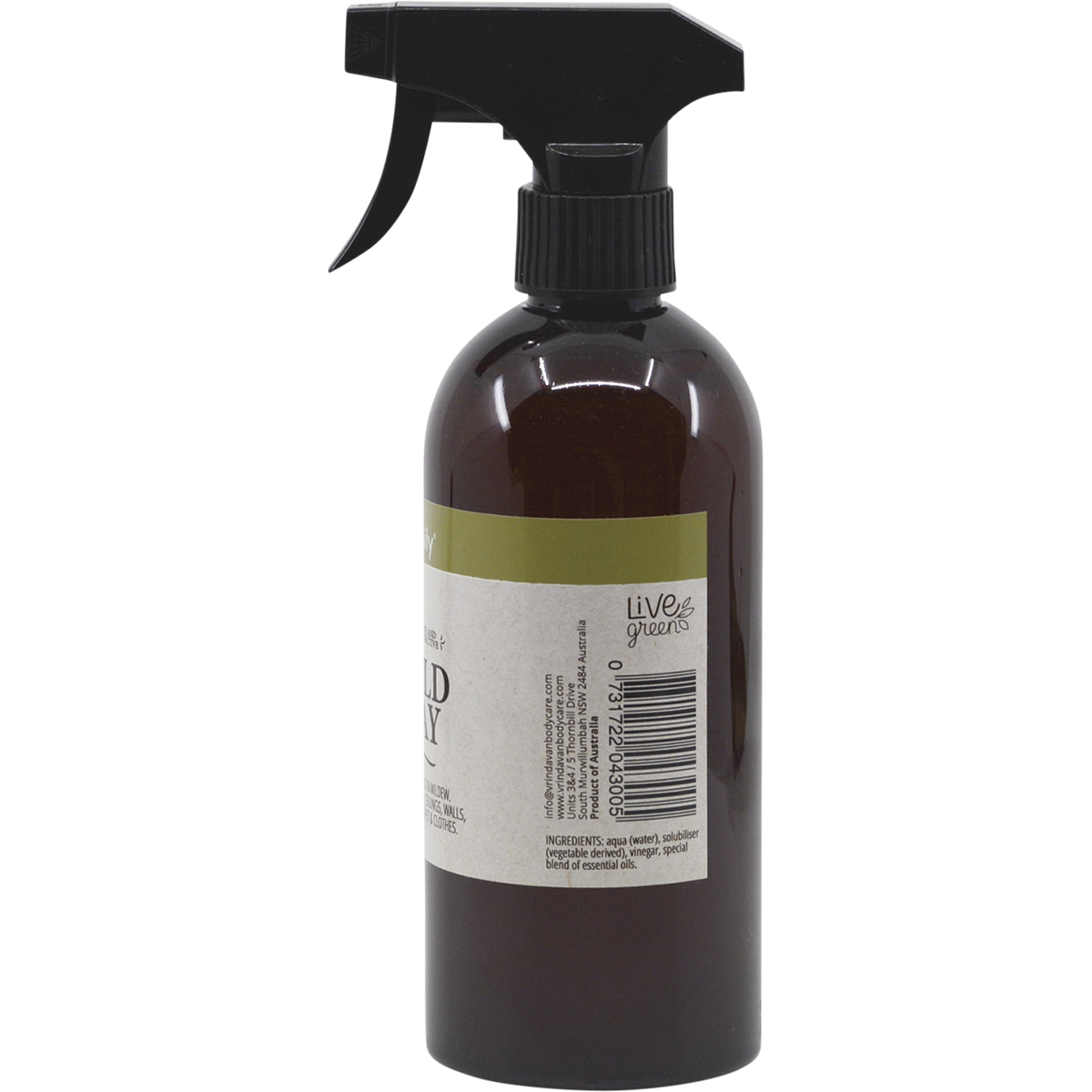 Mould Spray Eco Family Sanitises, Remove Mould &Mildew