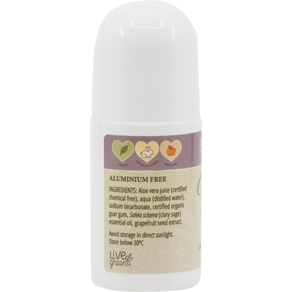 Roll-On Deodorant Eco Family Clary Sage Aluminium Free