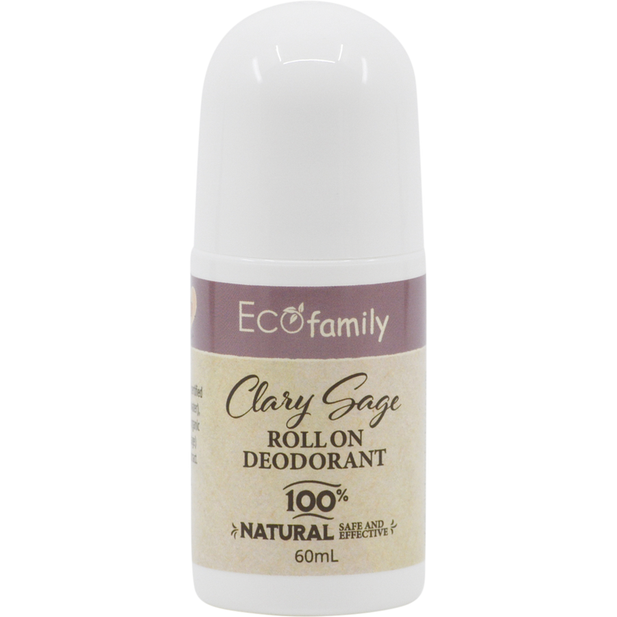 Roll-On Deodorant Eco Family Clary Sage Aluminium Free