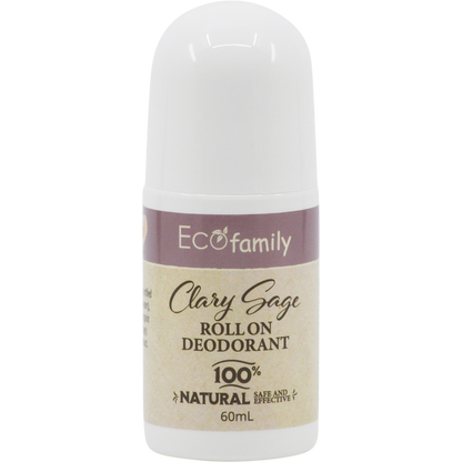 Roll-On Deodorant Eco Family Clary Sage Aluminium Free