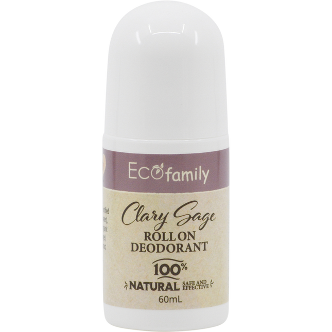 Roll-On Deodorant Eco Family Clary Sage Aluminium Free