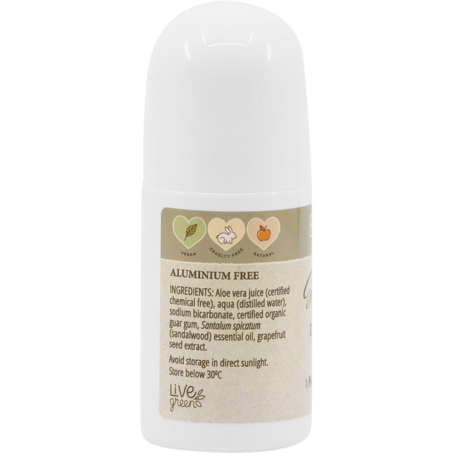 Roll-On Deodorant Eco Family Sandalwood Aluminium Free
