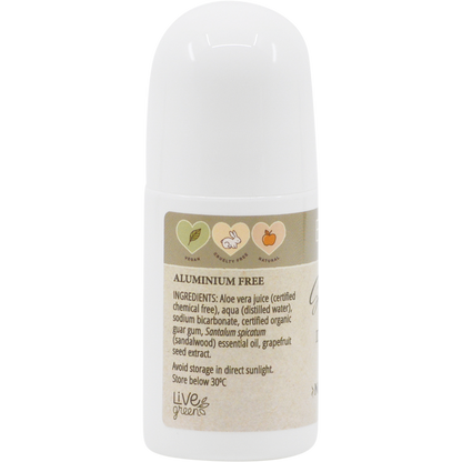 Roll-On Deodorant Eco Family Sandalwood Aluminium Free