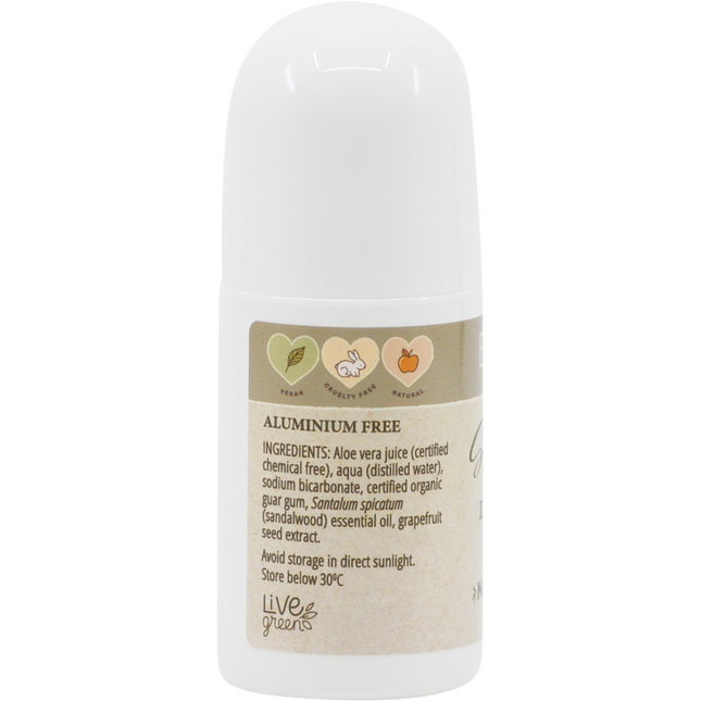 Roll-On Deodorant Eco Family Sandalwood Aluminium Free