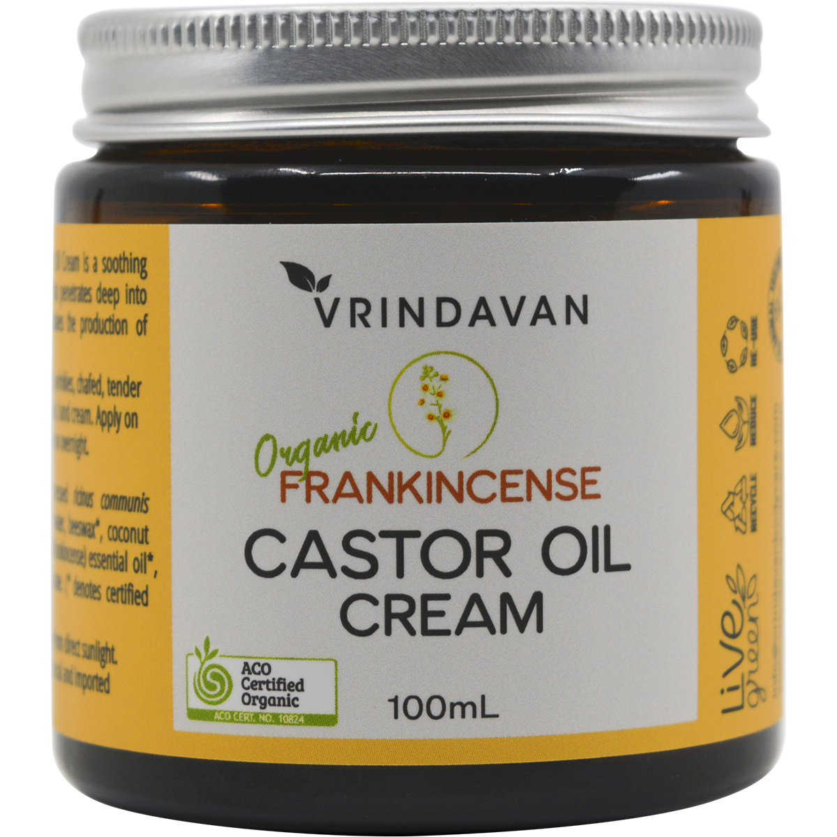 Castor Oil Cream Frankincense