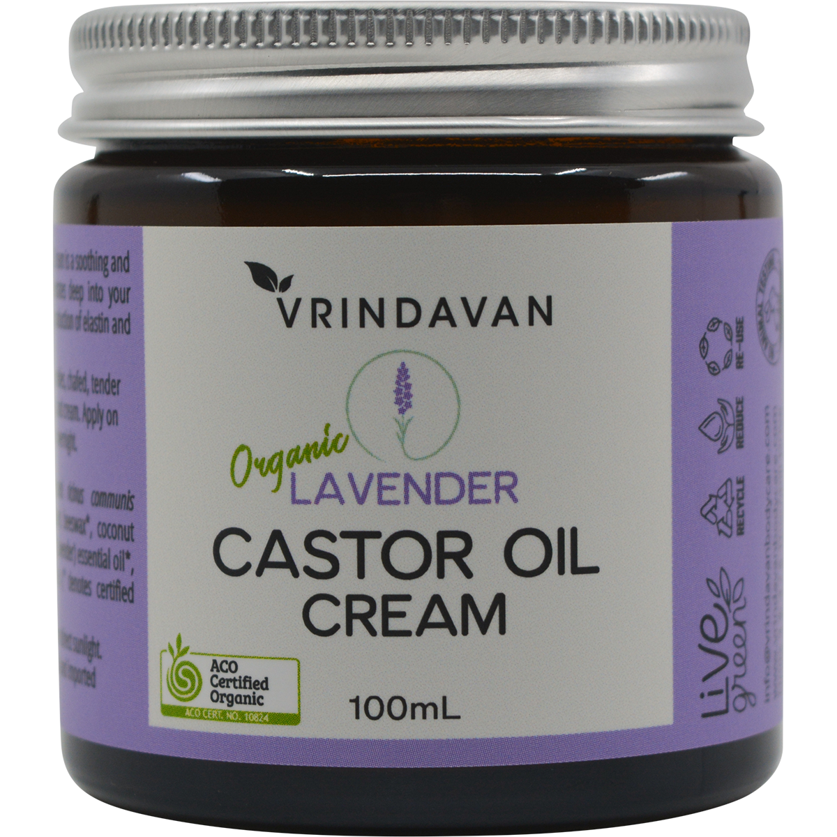 Castor Oil Cream Lavender