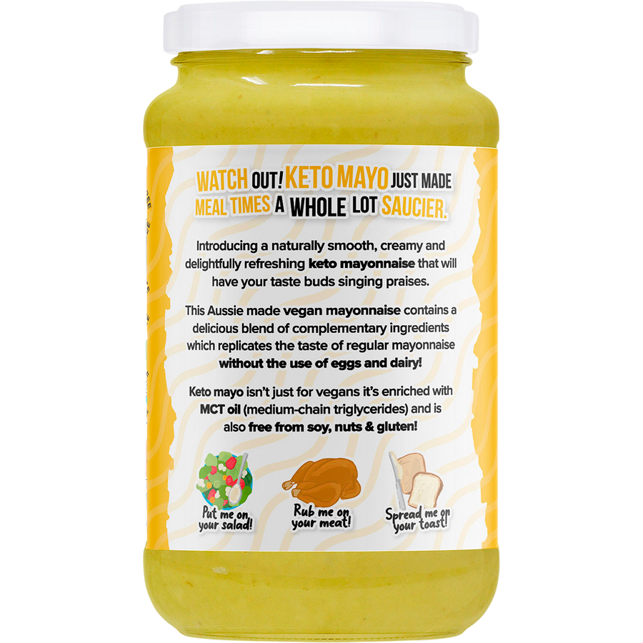 Keto Mayo Living On The Edge Turmeric, Ginger & Garlic