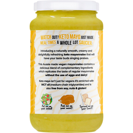 Keto Mayo Living On The Edge Turmeric, Ginger & Garlic