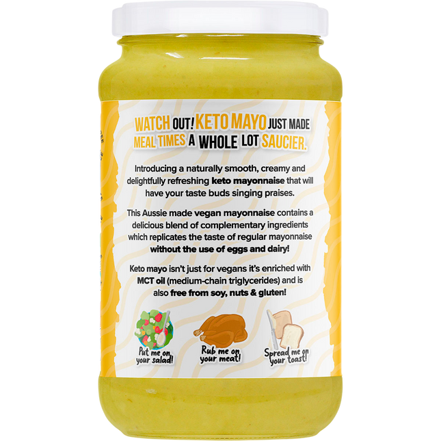 Keto Mayo Living On The Edge Turmeric, Ginger & Garlic