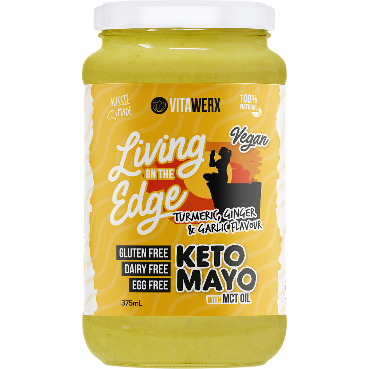 Keto Mayo Living On The Edge Turmeric, Ginger & Garlic
