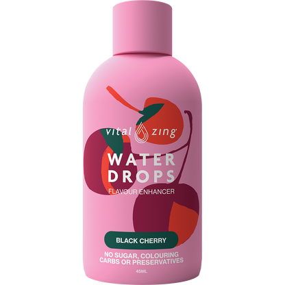 Water Drops Black Cherry