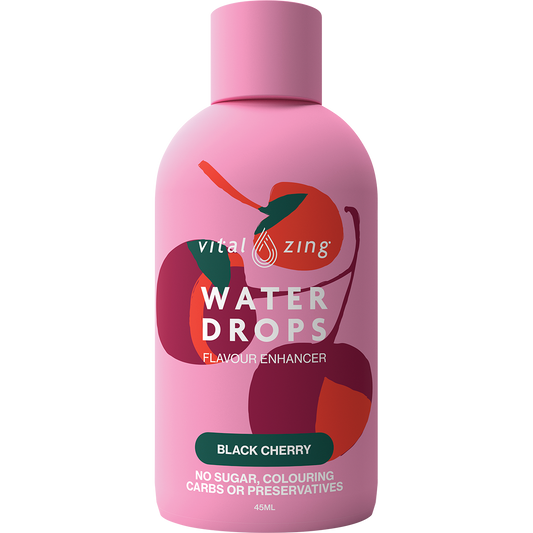 Water Drops Black Cherry