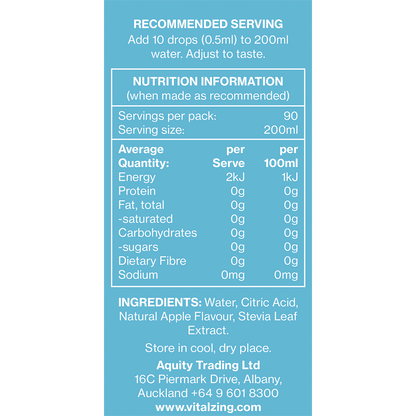 Water Drops Green Apple