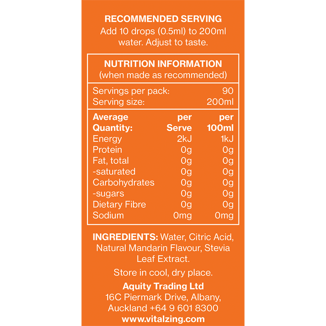 Water Drops Mandarin