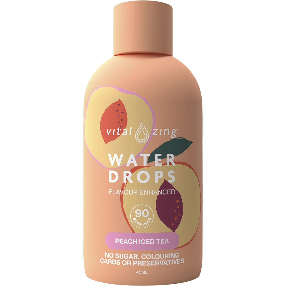 Water Drops Peach Iced Tea