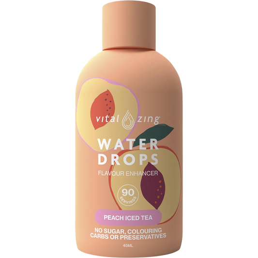 Water Drops Peach Iced Tea