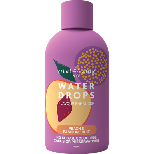 Water Drops Peach & Passionfruit