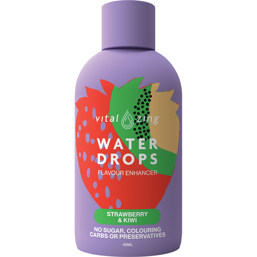 Vital Zing Water Drops Strawberry & Kiwi