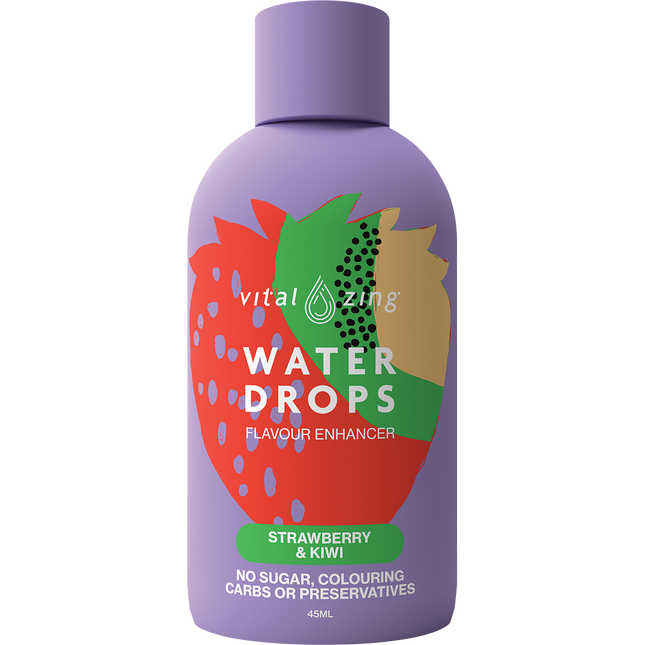 Vital Zing Water Drops Strawberry & Kiwi