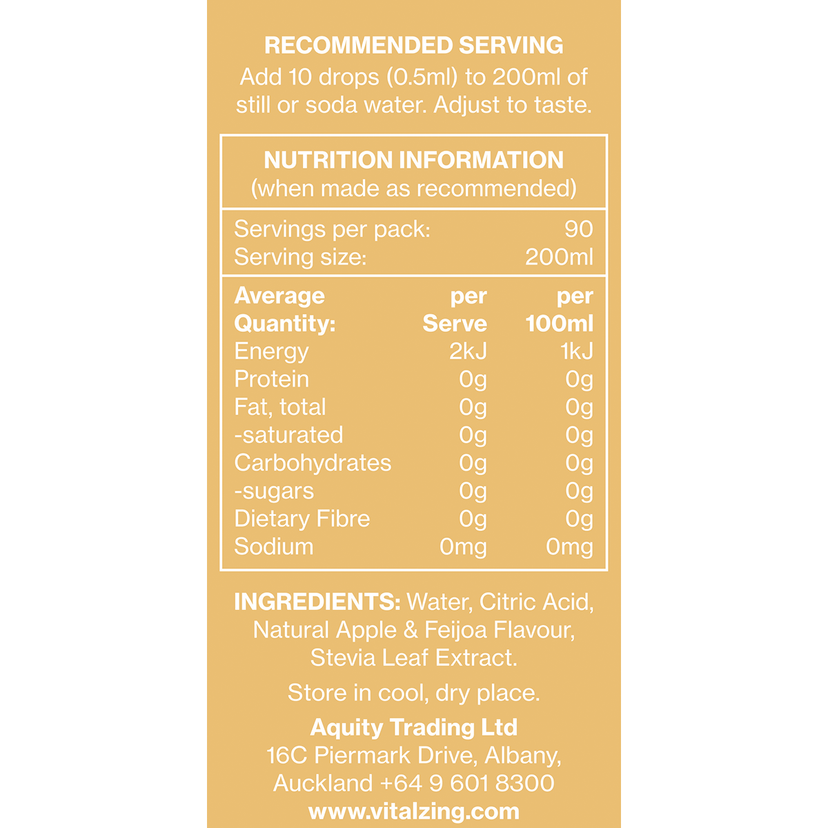Water Drops Apple & Feijoa