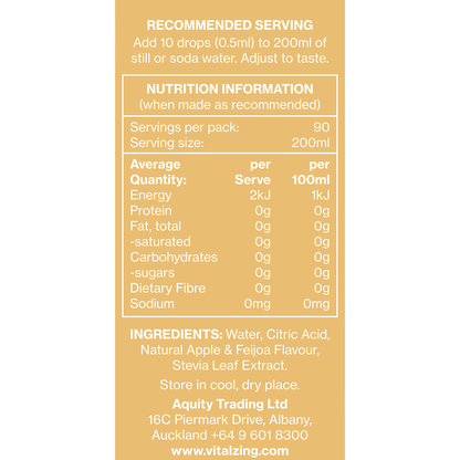 Water Drops Apple & Feijoa