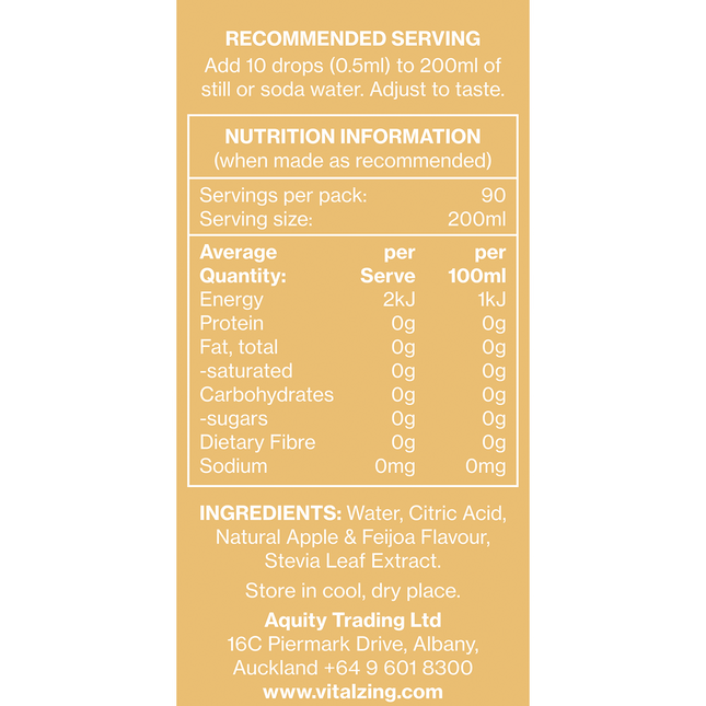 Water Drops Apple & Feijoa