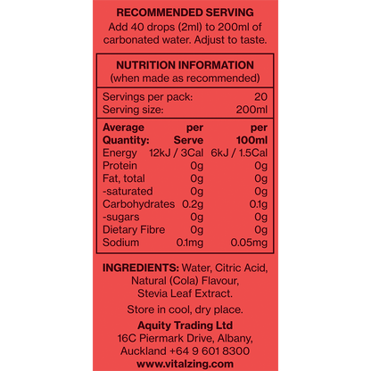 Soda Drops Vital Cola