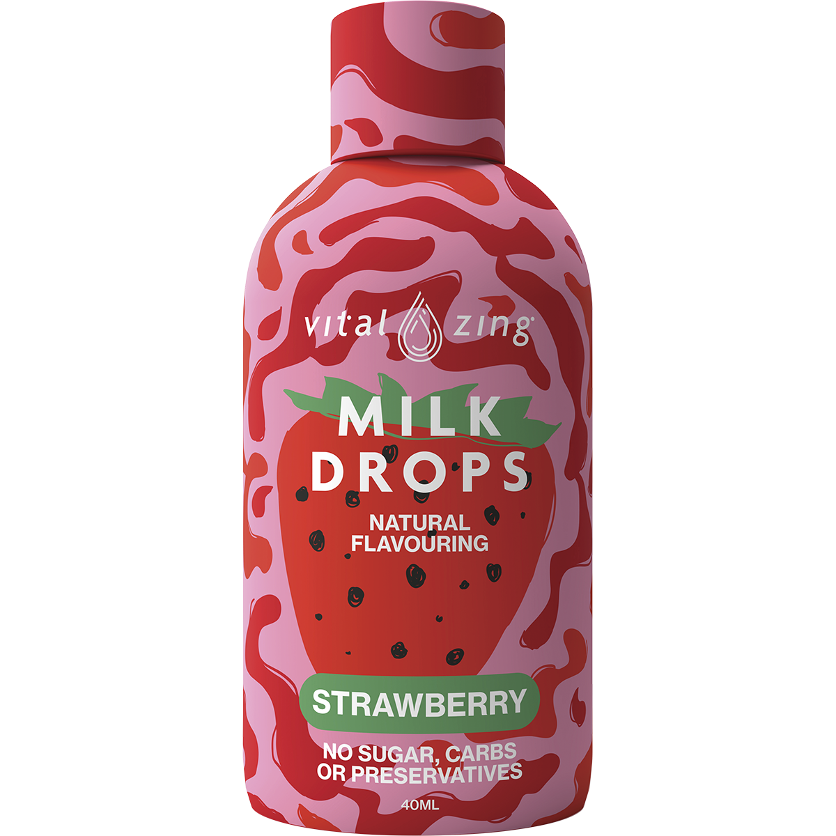 Milk Drops Strawberry